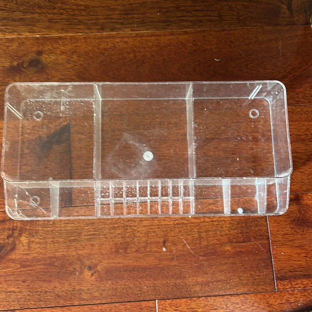 FREE! Lucite make up/jewelry organizer Free with any purchase of $15 or more.